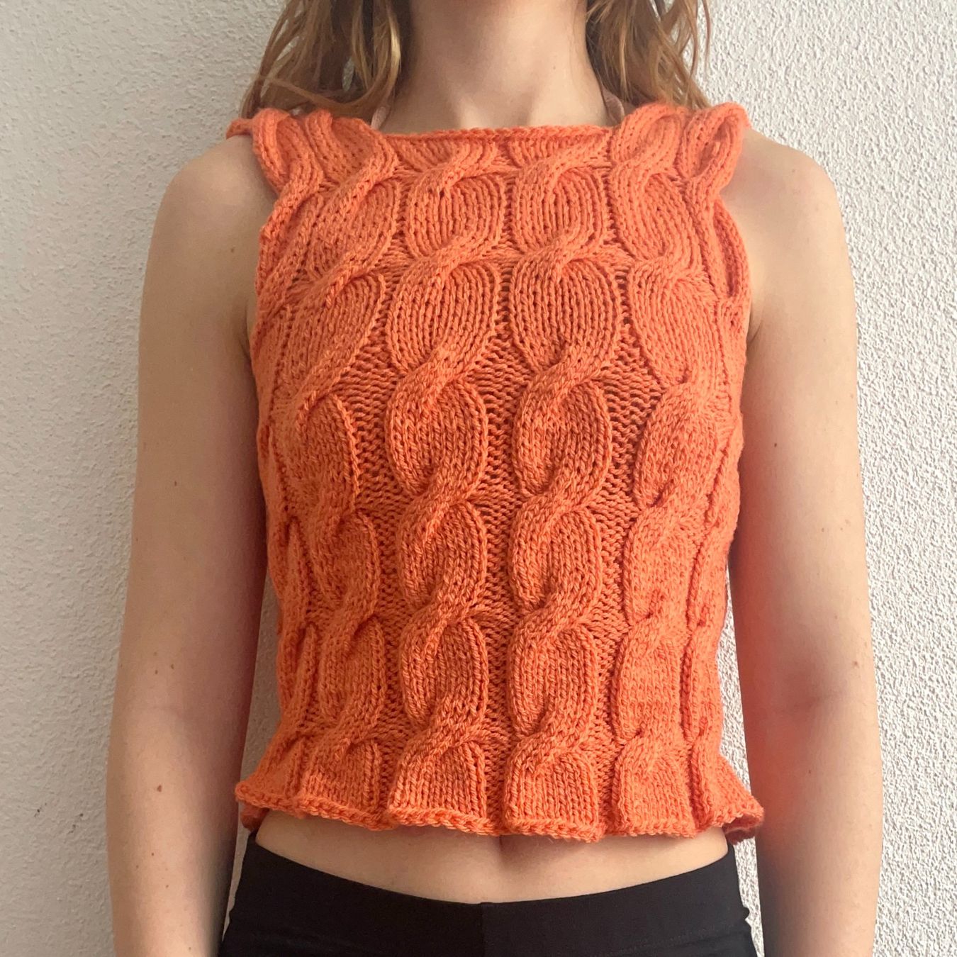 Top: Top Handgestrickt Gr.XS/S – Nuovo (secondo la descrizione) da Arth venduto da ivikiwishop