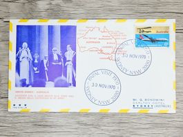 CL05 Enveloppe + Timbre Australie 1970