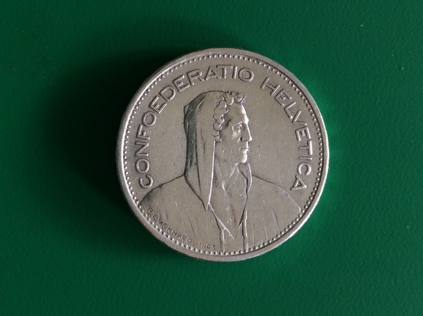 Toutes les monnaies: 5 francs  1939  Belle – D'occasion à Genève par pie_fh2d 1