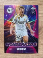 Soccer Nico Paz RC Wonderkids Topps Chrome 2024 🔥