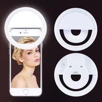 Smartphone Selfie Ringlicht wiederaufladbar