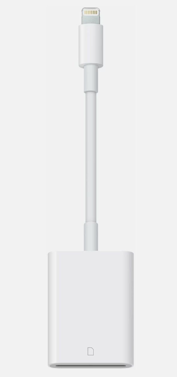 Apple Unità & Adattatore: Apple Lightning auf SD Kartenlesegerät – Nuovo e nell'imballaggio originale da Genève venduto da Pandi_Panda