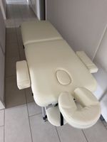 tectake 2-Zonen Massageliege klappbar inkl. Zubehör & Tasche