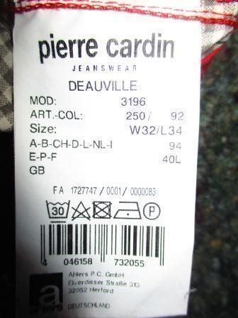 Pierre Cardin Pantaloni: Pierre Cardin leichte Herren Sommerhose  32/34 für 14.-- – Usato da Killwangen venduto da Freds7 4