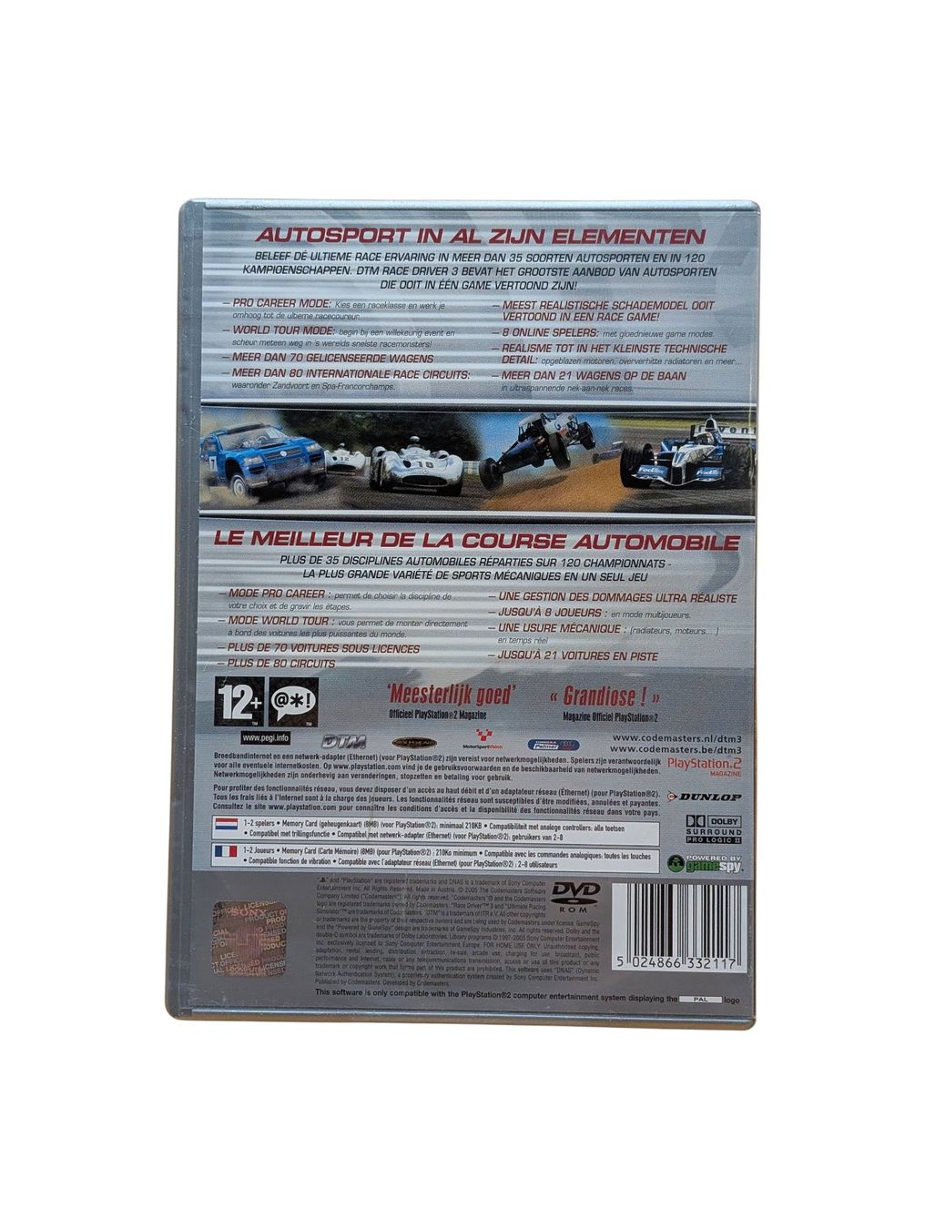 Sony Giochi: DTM Race Driver 3 PlayStation 2 (PS2) – Usato da Domat/Ems venduto da IsseldorsShop 1