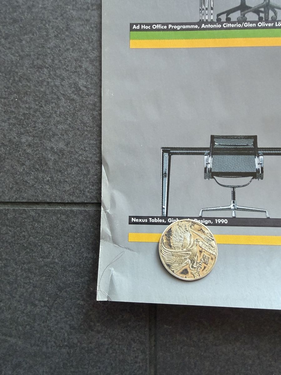 Foto & Immagini: Vitra Möbel Plakat 1996 – Usato da Zürich venduto da cENS0R 3