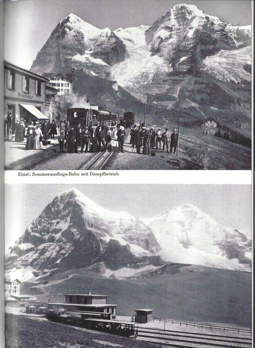 Libri: 50 Jahre Wengernalpbahn. 1893 - 1943. – Usato da Horw venduto da SwissSteamMemories 2