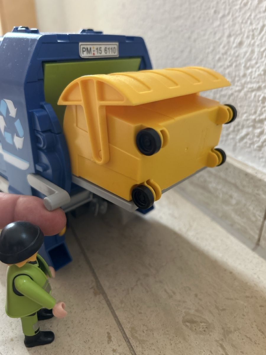 Playmobil Spielzeuge: Playmobil Müllabfuhr  – Gebraucht aus Fischbach- Göslikon von Rommel 1