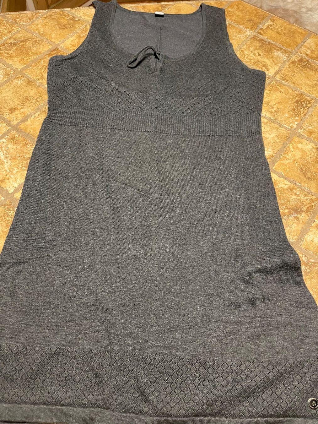 S.Oliver Vestiti: S.Oliver Chic Abito di cotone a maglia-M/L-glamour e elegant – Nuovo (secondo la descrizione) da Gordevio venduto da LanaZimm 1