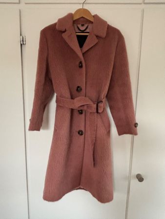 BURBERRY PRORSUM  Wollmantel rosenholz IT38, 34