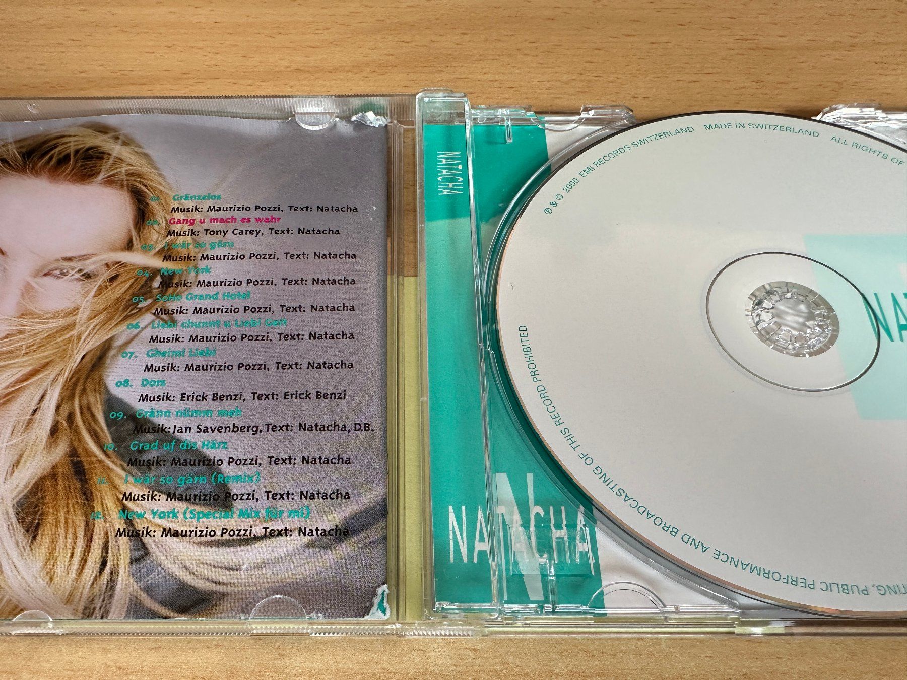 CDs: Natacha – Natacha – Gebraucht aus Rikon im Tösstal von Alpenmutz 2