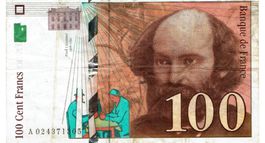 Frankreich 100 Francs 1997 P-158a SerieA SS+-SS++