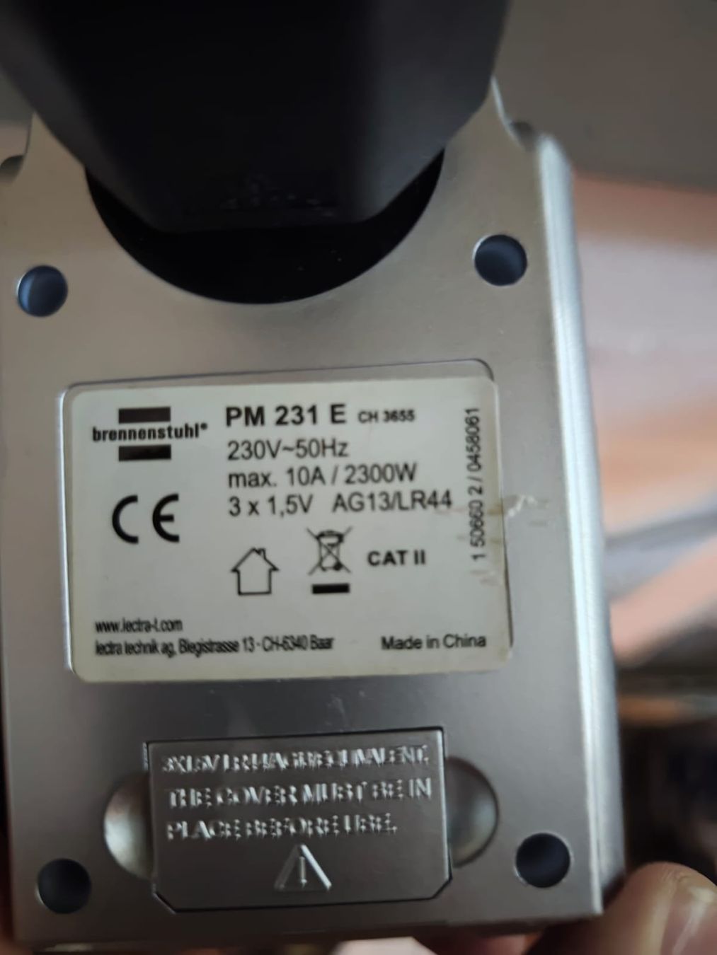 Misurare: Brennstuhl Energiemessgerät PM 231 E – Nuovo (secondo la descrizione) da Zürich venduto da Sellsgoodman 2