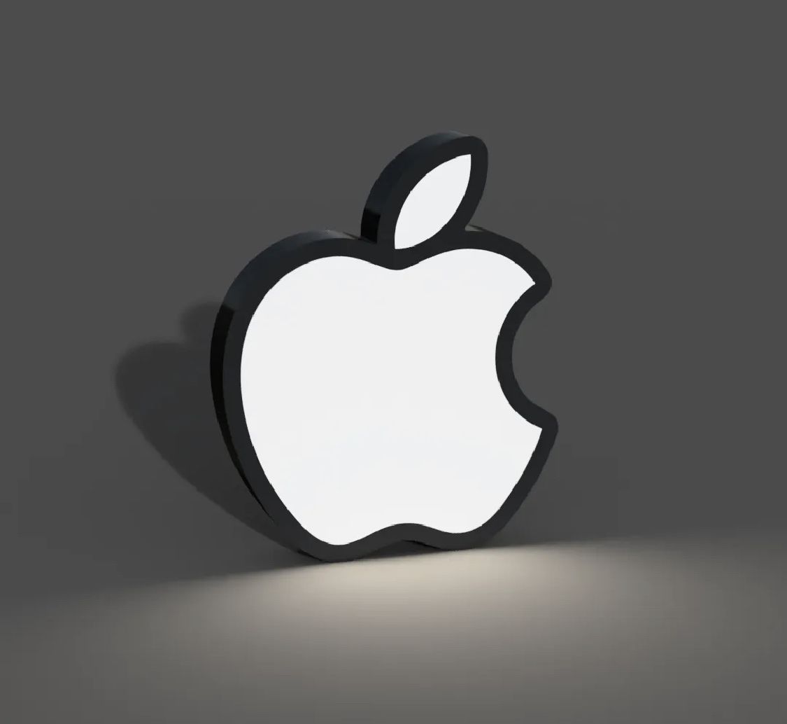 Tutte le decorazioni: Lampe LightBox LED Apple – Nuovo (secondo la descrizione) da Noville venduto da Berlusconi55