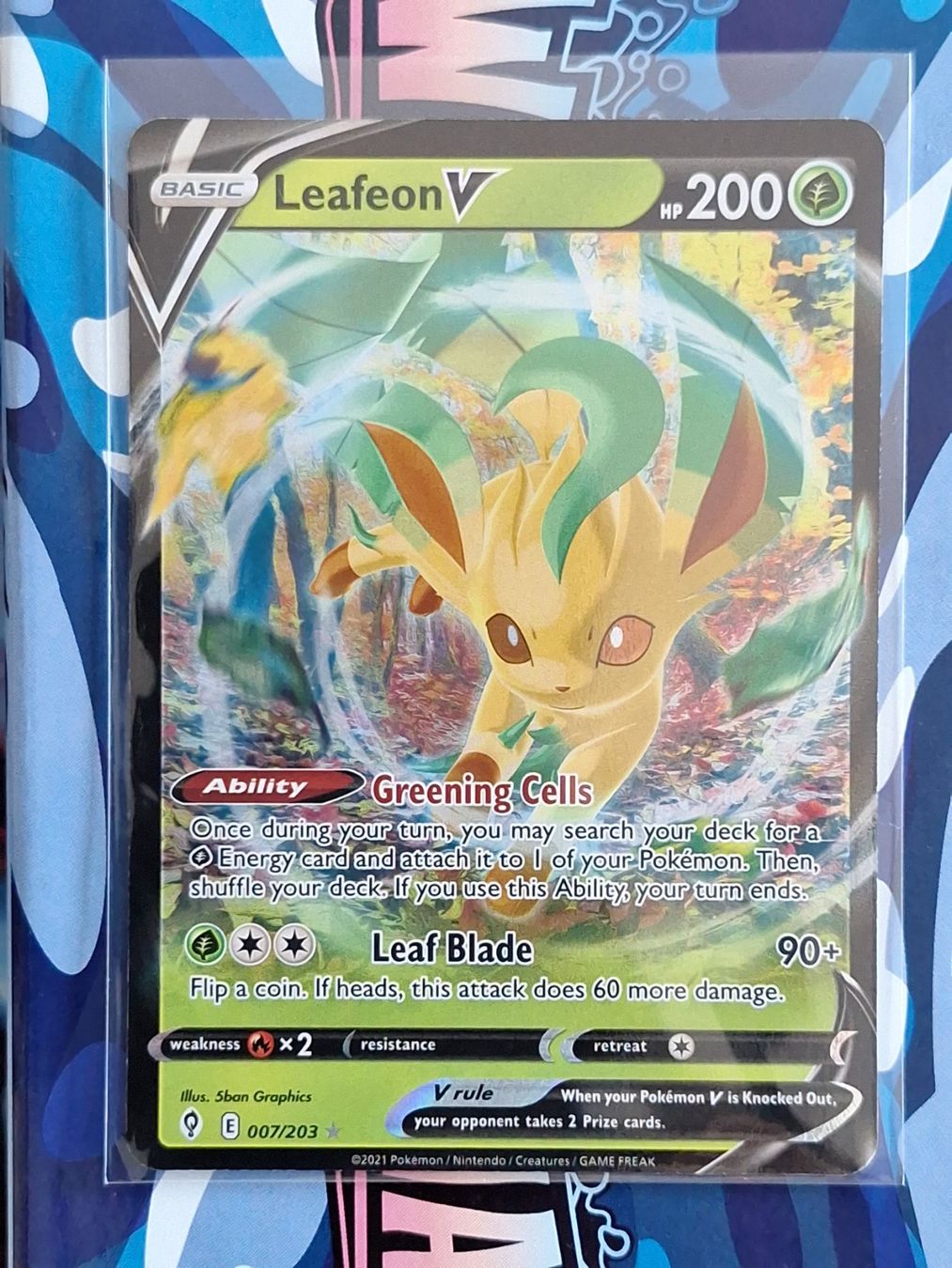 Pokémon Carte collezionabili: Leafeon V - Evolving Skies - #4 – Usato da Altstätten SG venduto da GGsGameshop