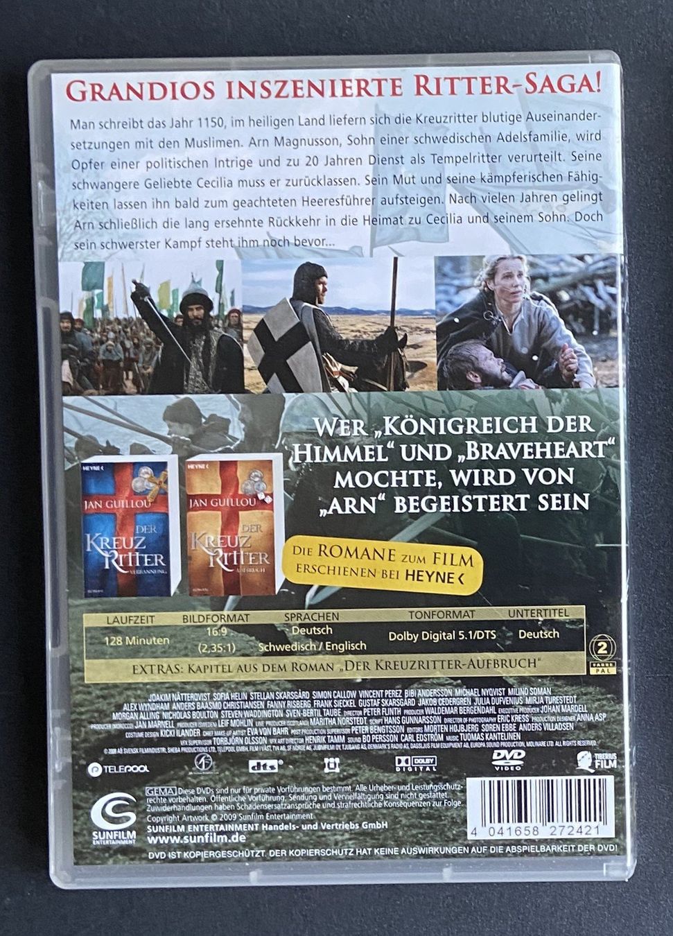 Tutti i DVDs: DVD  "ARN Der Kreuzritter" – Usato da Böckten venduto da Hansi36 2