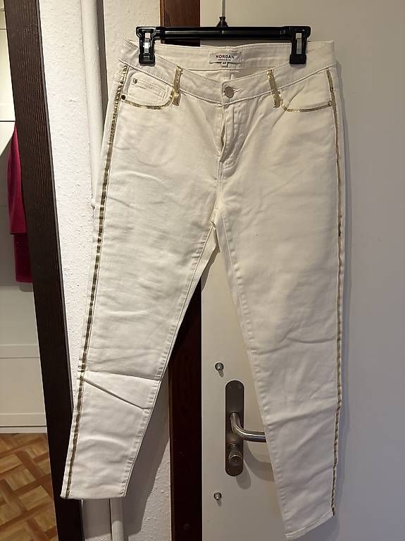 Jeans: Jeans Morgan blanc 40 – Usato da Veyrier venduto da Nath9279
