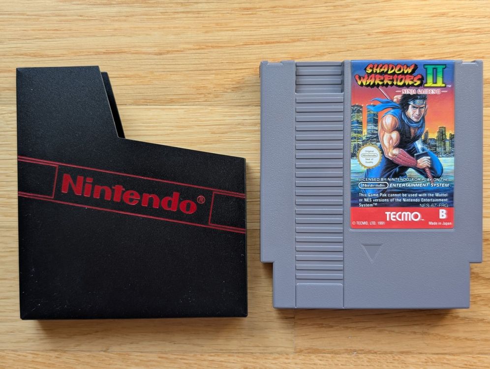 Nintendo Giochi: Shadow Warriors 2 (NES, PAL) – Usato da Luzern venduto da Gwanun
