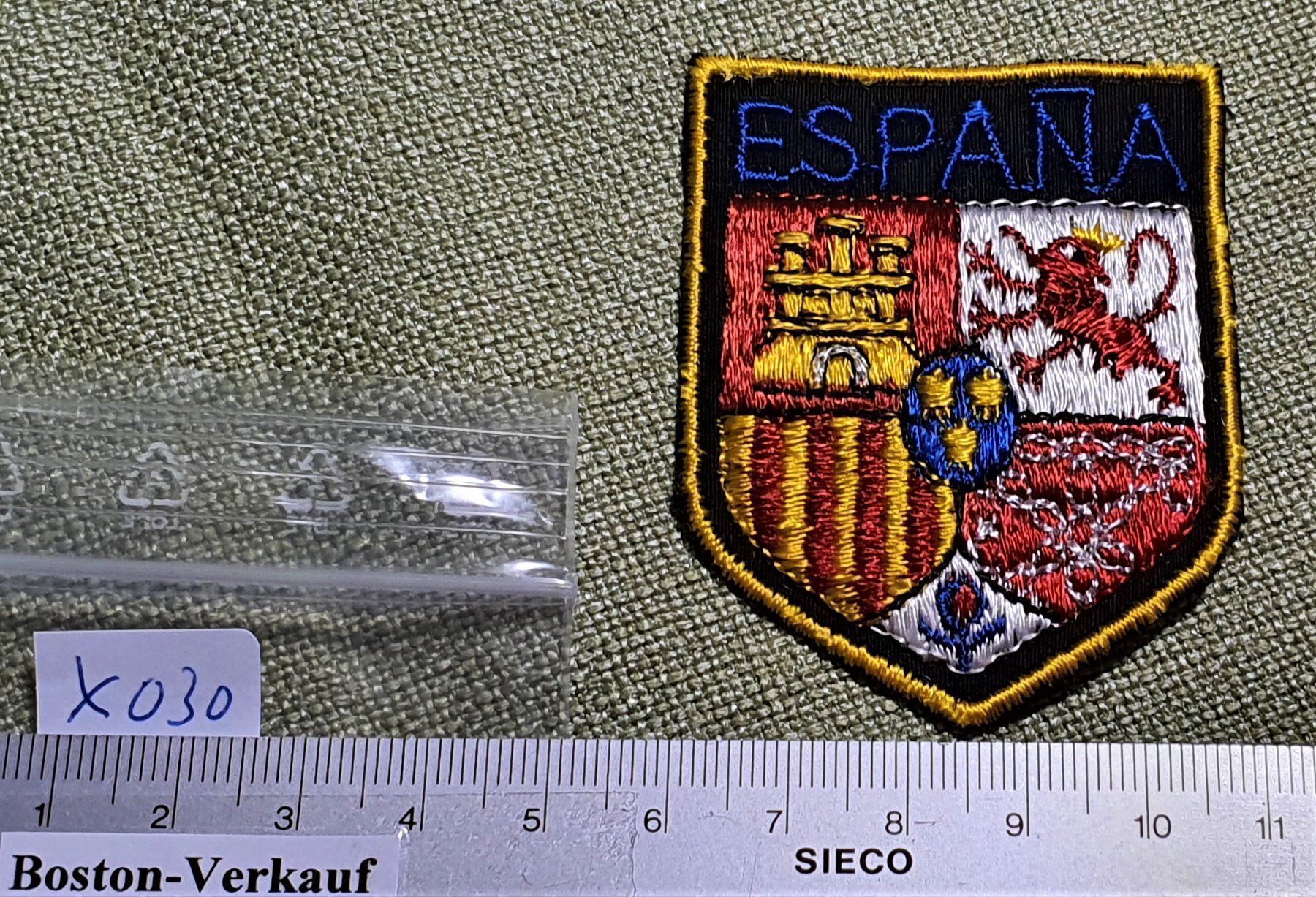 Placchette & Badge: X030 - Patch / Badge - ESPANA  Sanien – Usato da Reinach BL venduto da Boston-Verkauf 2