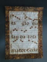 Gotik Antiphonar / Siamesischer Drachen - Vogel Gryff