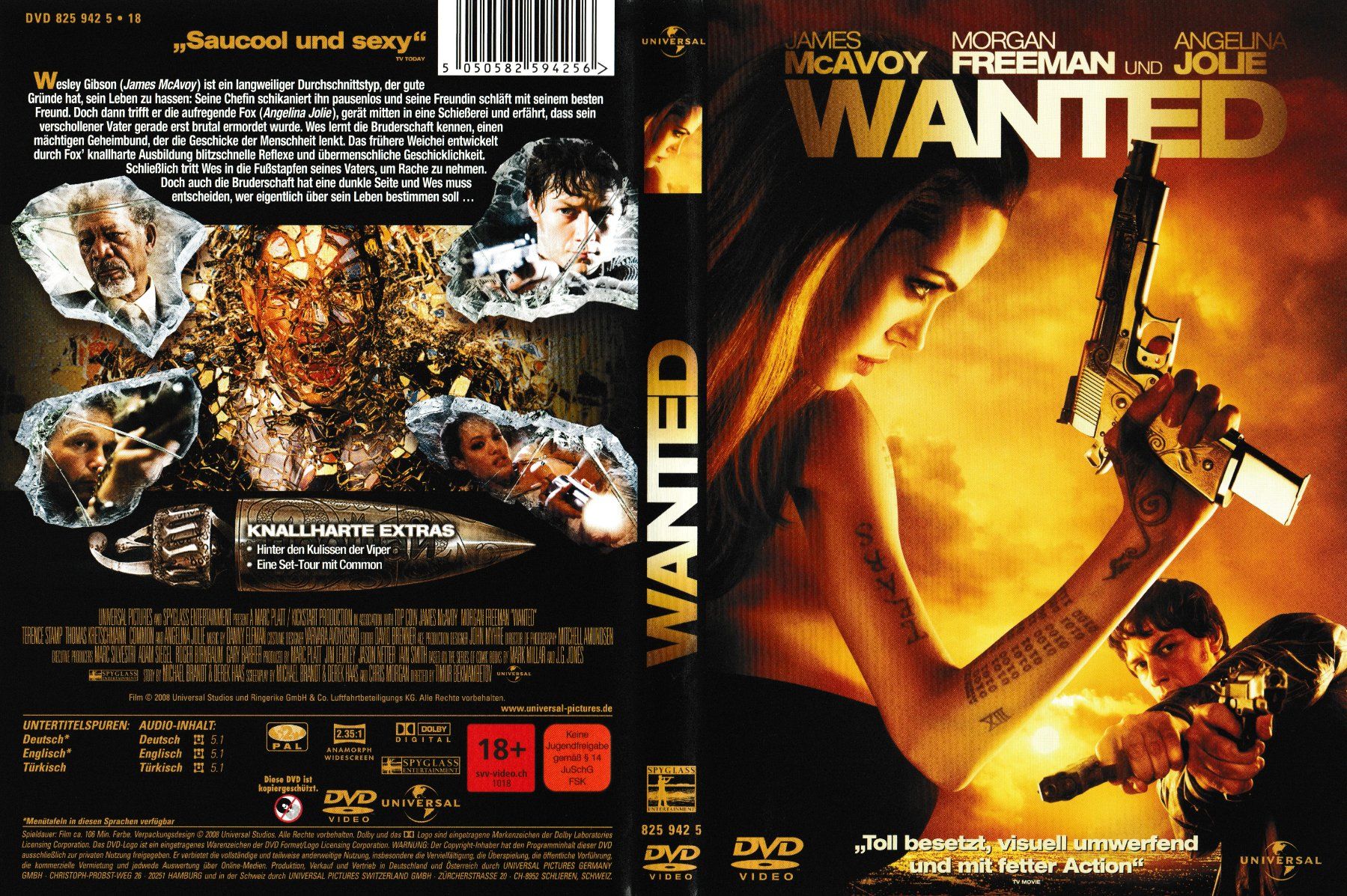 Tous les DVDs: DVD - Wanted – D'occasion à Langnau am Albis par MediaRescuerKeLoX
