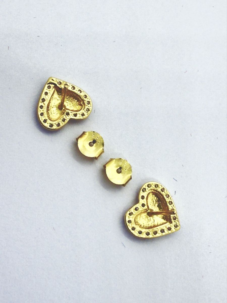 Orecchini pendenti & Orecchini a lobo: 585/14 Karat Gold Ohrstecker NEU – Nuovo e nell'imballaggio originale da Murg venduto da MTGold 2