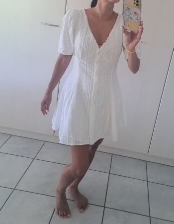 Sommerkleid weiss 36 S