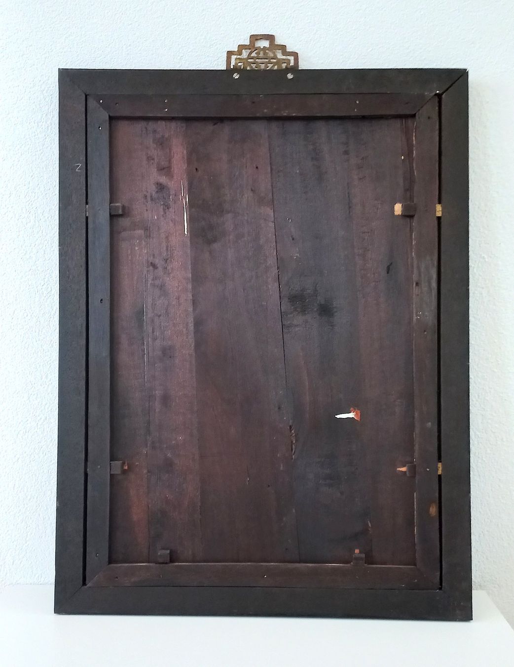 Gemälde: Alte chinesische Hinterglasmalerei, handgemalt – Gebraucht aus Bévilard von Orscha 6