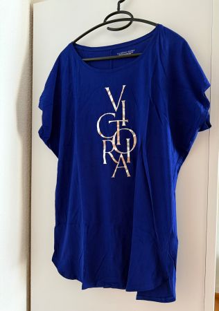 Victoria's Secret Shirt, Blau, Grösse XS/S, Top Zustand!
