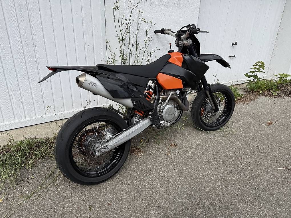 KTM Strada: KTM EXC 525 Supermoto – Usato da Niederteufen venduto da Dash-503 2