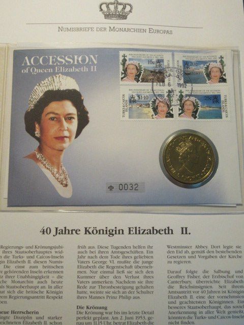 Tutti le monete: Numisbriefe der Monarchien Europas – Usato da Winterthur venduto da Namo1 2