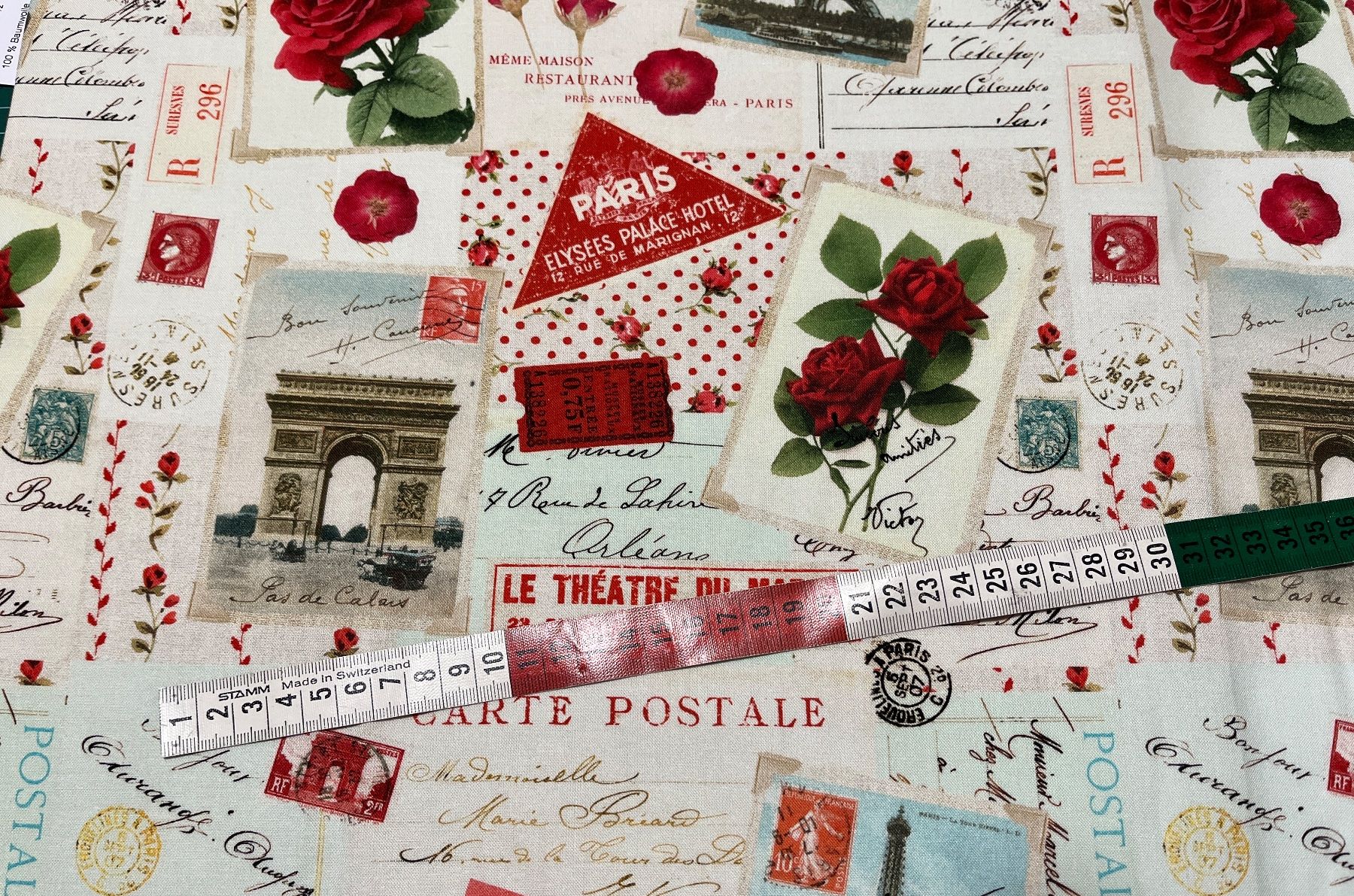 Tissus: Patchworkstoff Paris 2 – Neuf (Voir description) à Seuzach par KreativmitStoff 1