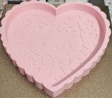 Herzförmige Ablageschale Hello Kitty Sakura Pink