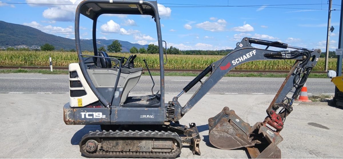 Terex Escavatori: Bagger TC 19 mit Powertilt – Usato da Niederbipp venduto da baggerch