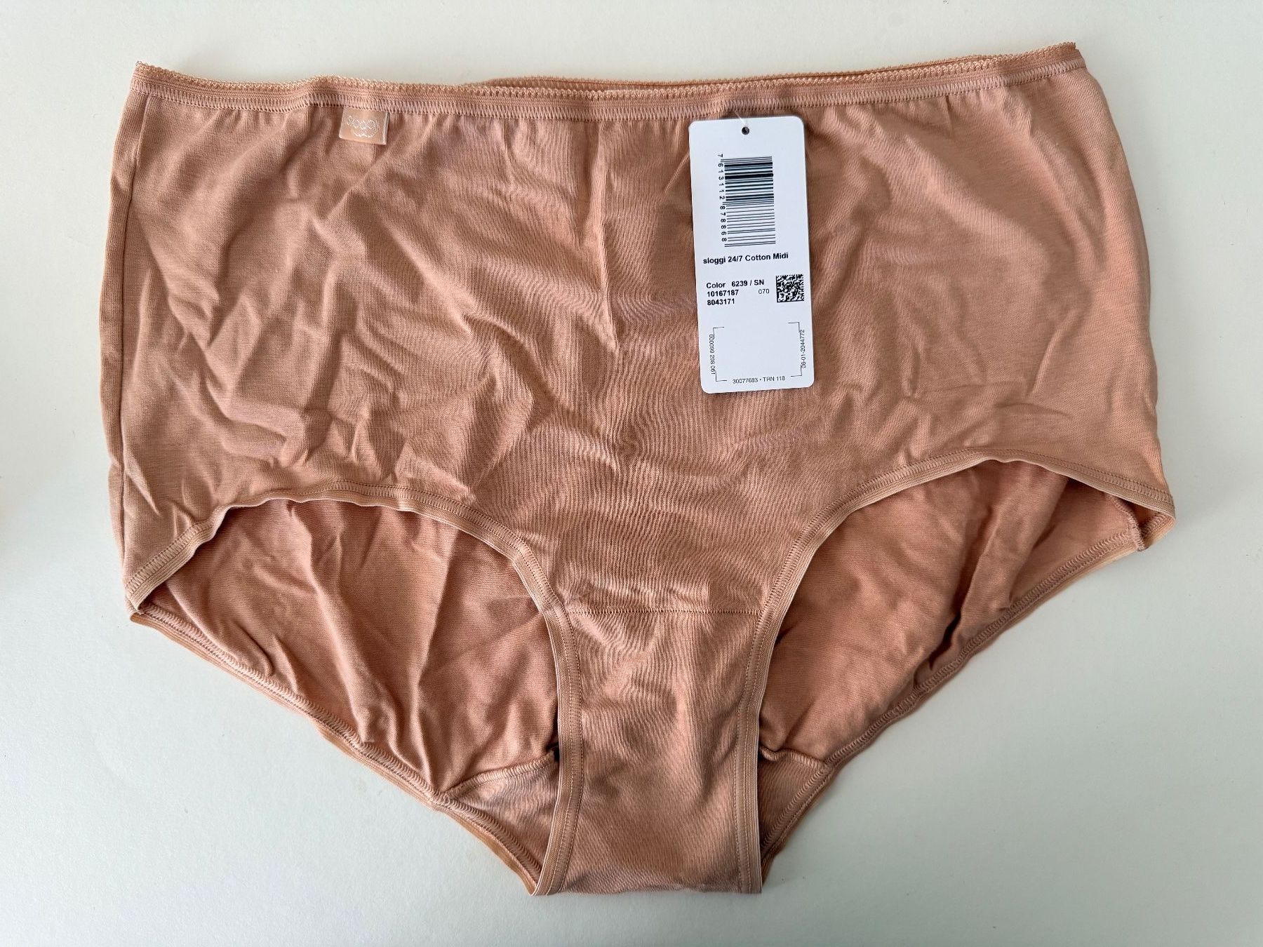 Sloggi Sonstige Unterwäsche: SLOGGI Cotton, Slip Midi, Grösse 48, Farbe Braun – Neu und originalverpackt aus Rudolfstetten von gst_g7xl 3