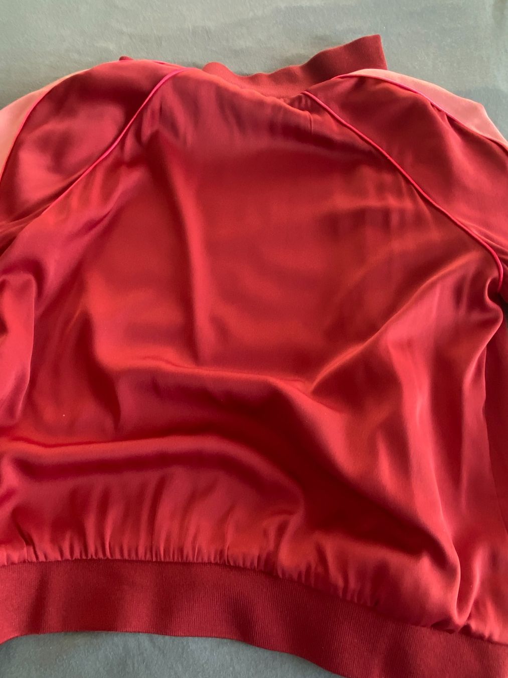 Twinset Jacken: Edel Trainer-JackeTWINSET, Gr. 44, rot/lachs, Gr. 44 – Gebraucht aus Gümligen von Primeselection 8