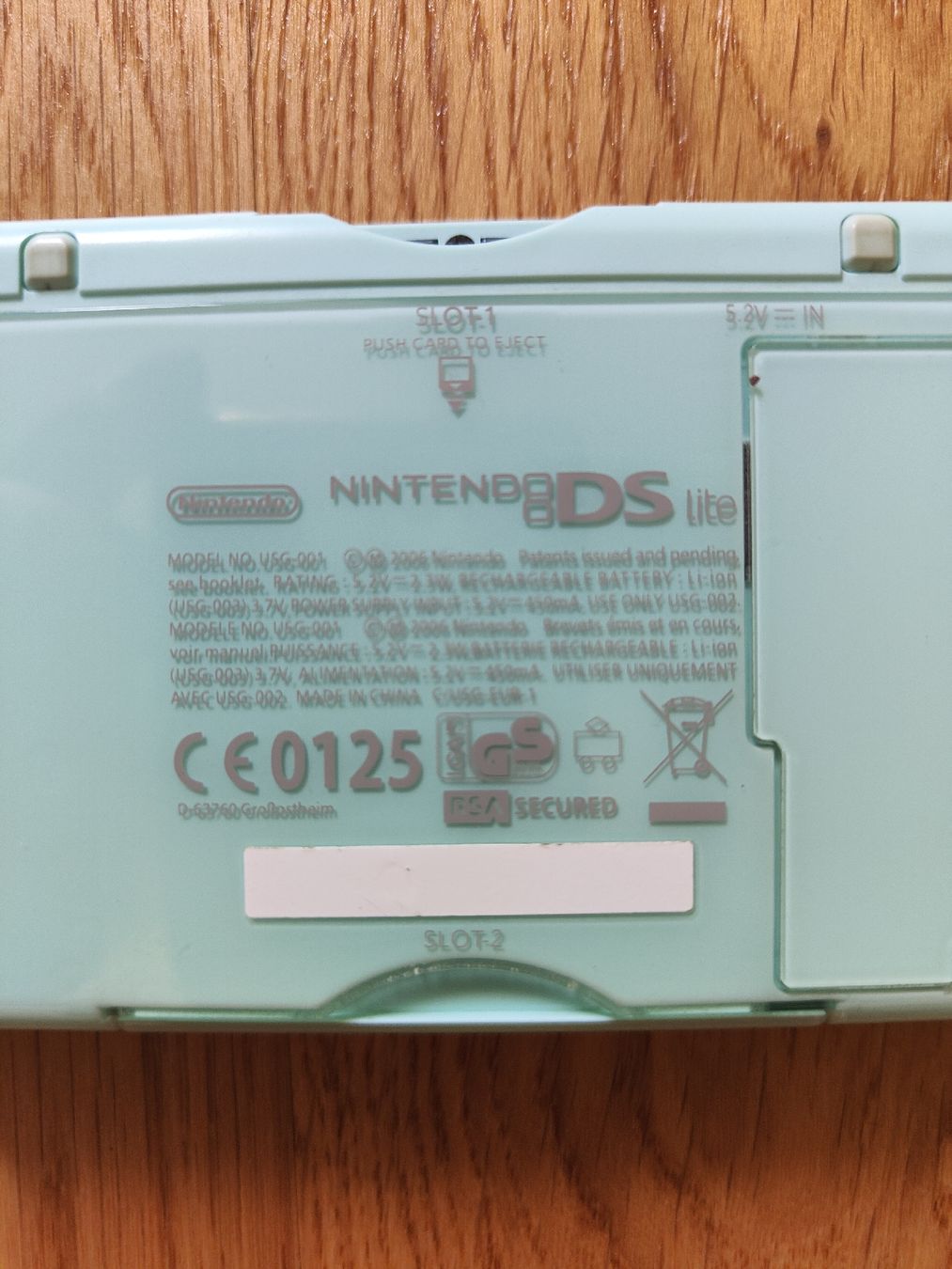 Nintendo Console: Nintendo DS Lite Konsole Weiss + Mintgrün. – Usato da Thun venduto da wol_krx6 5