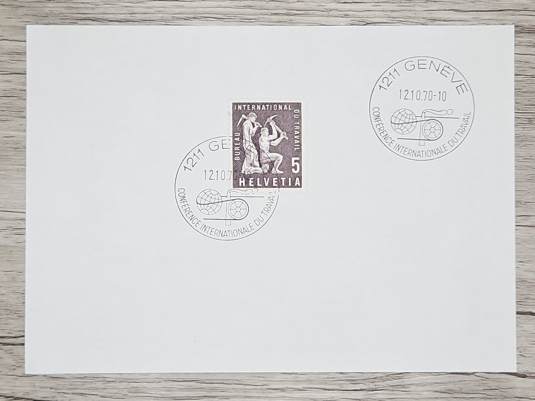 Tutti i francobolli: CL21 PTT Suisse 1970 – Usato da Cousset venduto da Patrick_Collections