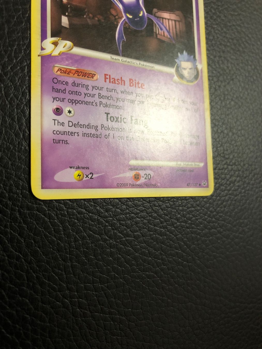 Pokémon Cartes à collectionner: 2009 Platinum - Crobat 47/127 Ab 1 – D'occasion à Paradiso par Pkmn10 2