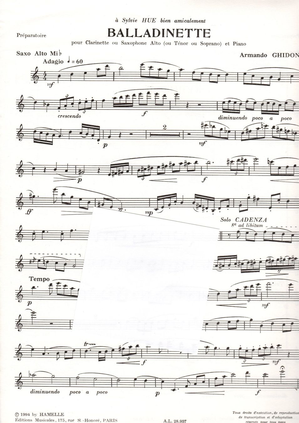 Libri: Musiknoten Saxophon – Usato da Wangen SZ venduto da bockmattli07 7