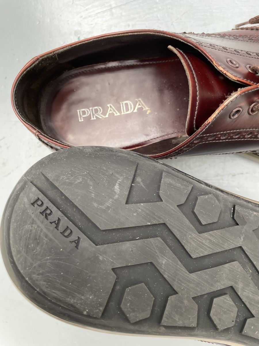 Prada Herrenschuhe: PRADA. Derby  Herrenschuhe 45 – Gebraucht aus Zürich von Danokiko 5