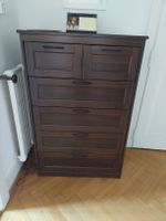 Commode IKEA MALM brun foncé