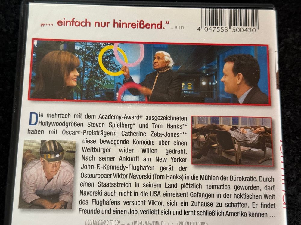 Terminal Komödie DVD Tom Hanks - Catherine Zeta-Jones (Gebraucht) in
