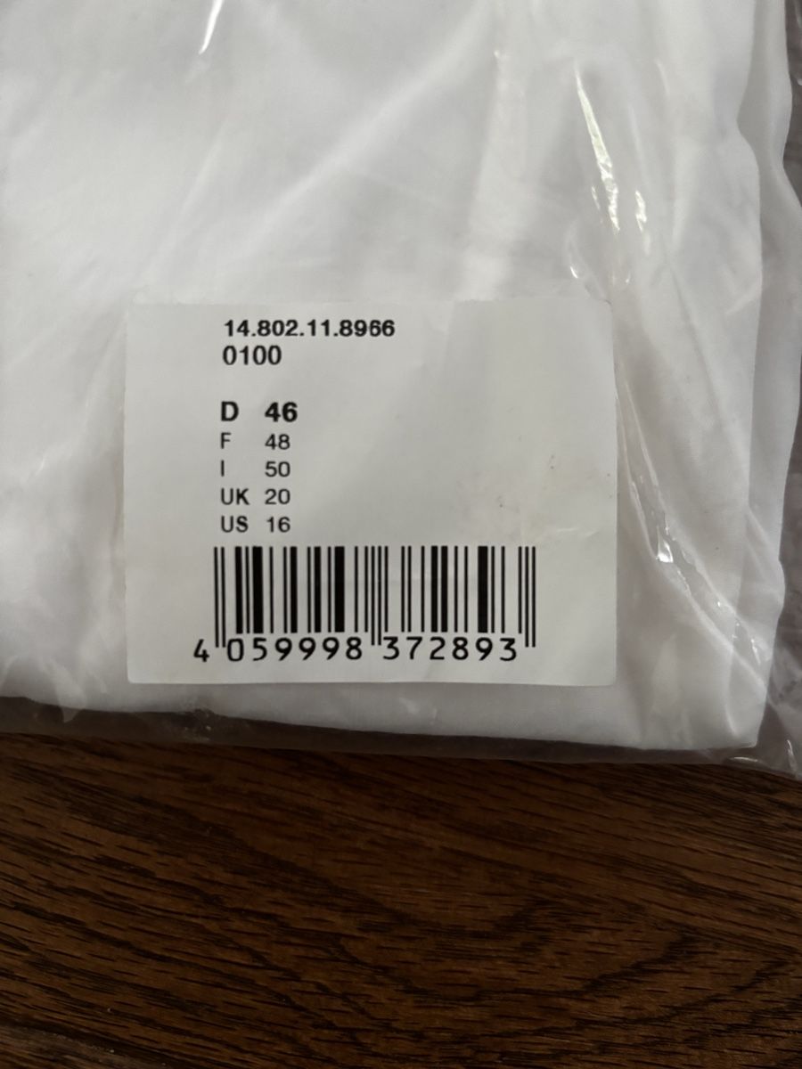 S.Oliver Camicette: S. Oliver weisse Stretch-Bluse Gr. 46 neu – Nuovo e nell'imballaggio originale da Rümlingen venduto da Mmoni 1