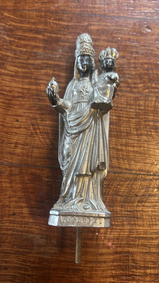 Skulpturen & Statuen: Statuette schwarze Madonna von Oropa – Gebraucht aus Riedholz von Frettchen63 1