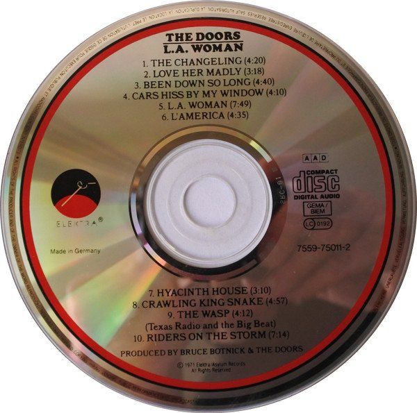 CD: Doors – L.A. Woman - c – Nuovo (secondo la descrizione) da Brittnau venduto da Zibu 2
