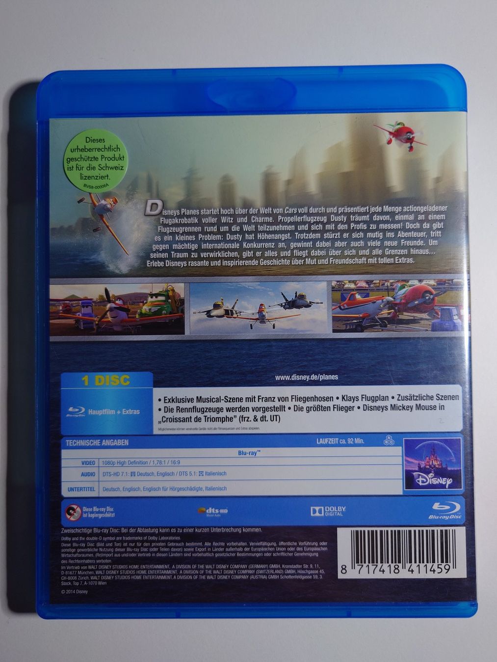 Tutti i DVDs: Planes Blu-Ray – Usato da Kaiseraugst venduto da flo_ydd2 1