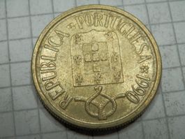 Portugal 5 Escudos, 1990