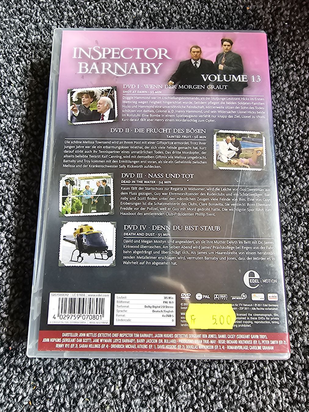 Alle DVDs: Inspector Barnaby Volume 13  – Gebraucht aus Ruswil von jan_bxl5 1