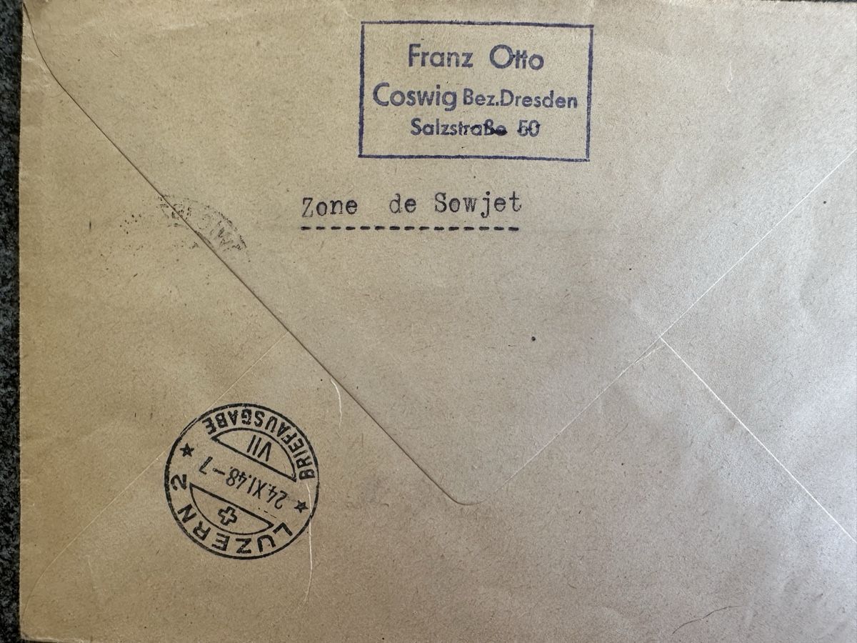 Couverts & Versandtaschen: Briefmarken  – Gebraucht aus Brugg von bri_7h8s 1